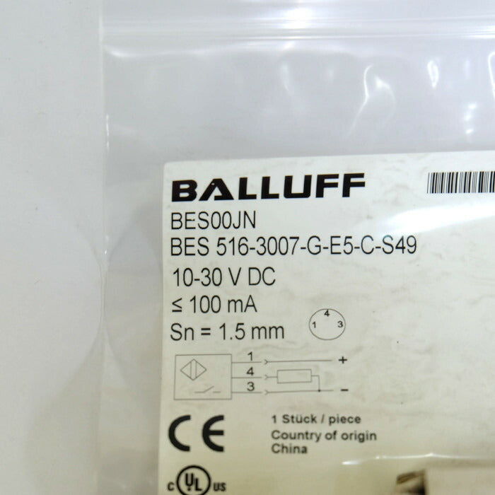 BALLUFF　近接スイッチ　BES516-3007-G-E5-C-S49