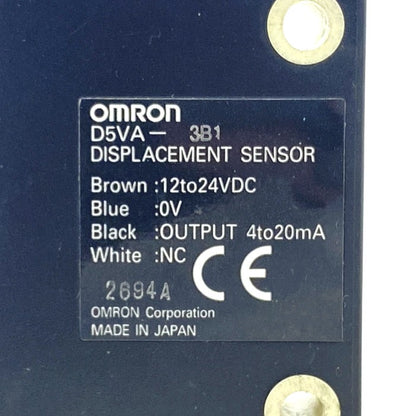 オムロン　接触式変位センサー　Ｄ5VA-3B1