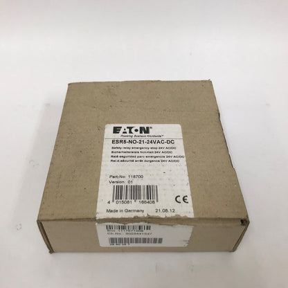 EATON　セーフティーリレー　ESR5-NO-21-24VAC-DC