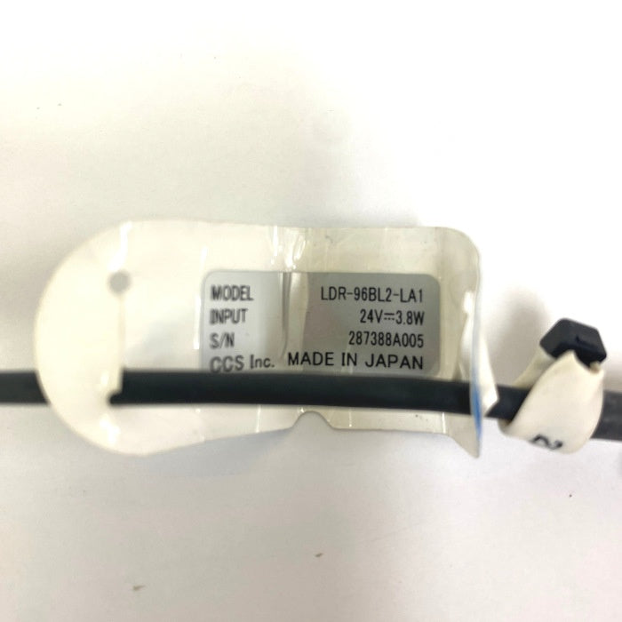 CCS　LEDリング型ローアングル照明　2個セット　LDR-96BL2-LA1
