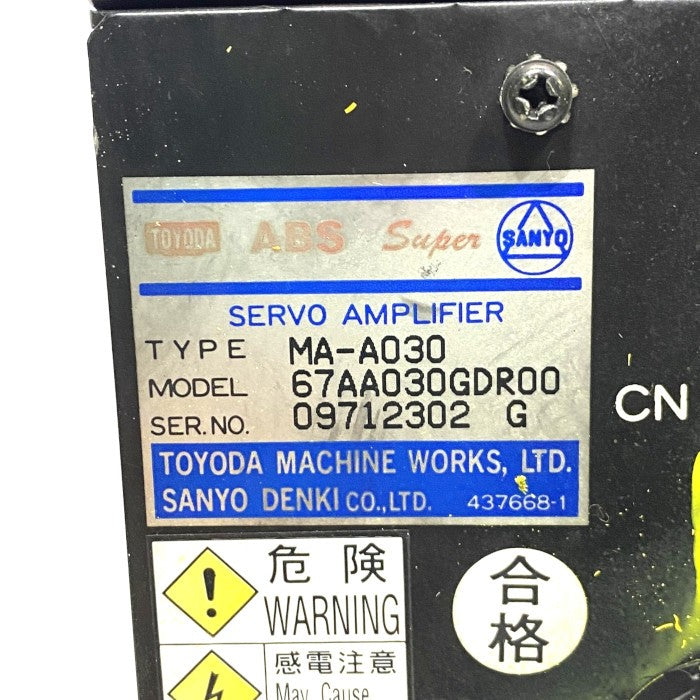 TOYODA サーボアンプ（1、2、3軸） MA-A030 – e-Spares