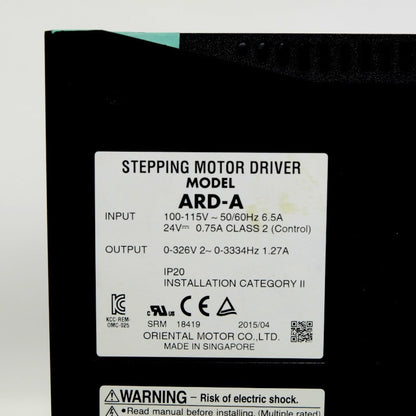 オリエンタルモータ　αステップ ARシリーズ　ARD-A