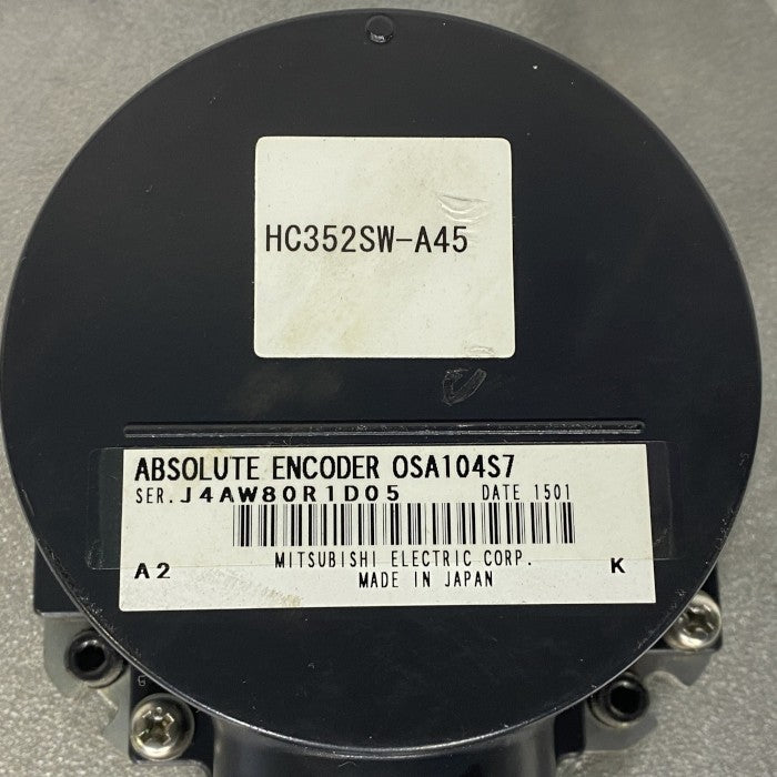 三菱電機　ＡＣサーボモーター　HC352SW-A45