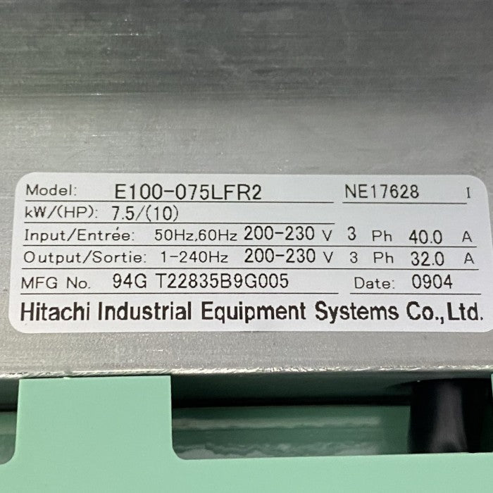 スギノマシーン　セルフィーダバリメック　SSV5-2610FE
