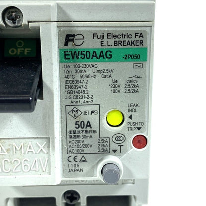 三菱電機　漏電遮断器　EW50AAG 50A
