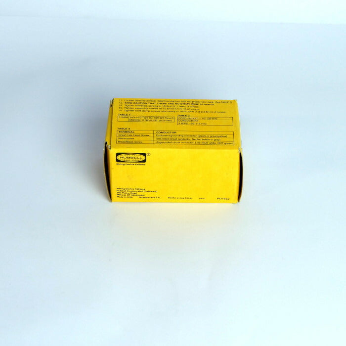 HUBBELL　モーターコネクタ　5個セット　HBL7314C