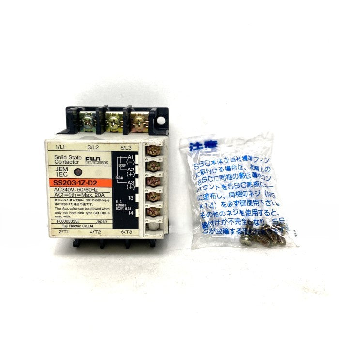 富士電機　ソリッドステートコンタクター　SS203-1Z-D2