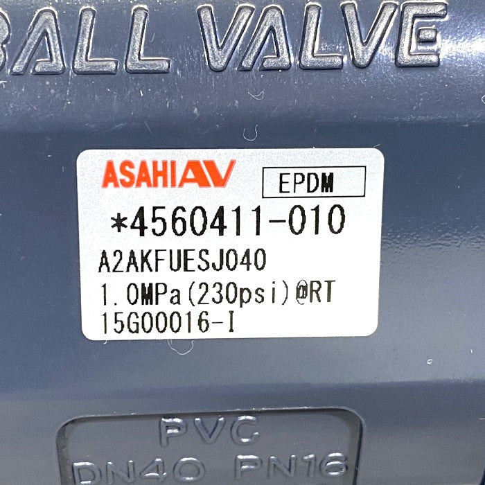 ASAHI AV　ボールバルブ21型α　A2AKFUESJ040 TA2A-050D-00 4N3S102K-W5-G31193