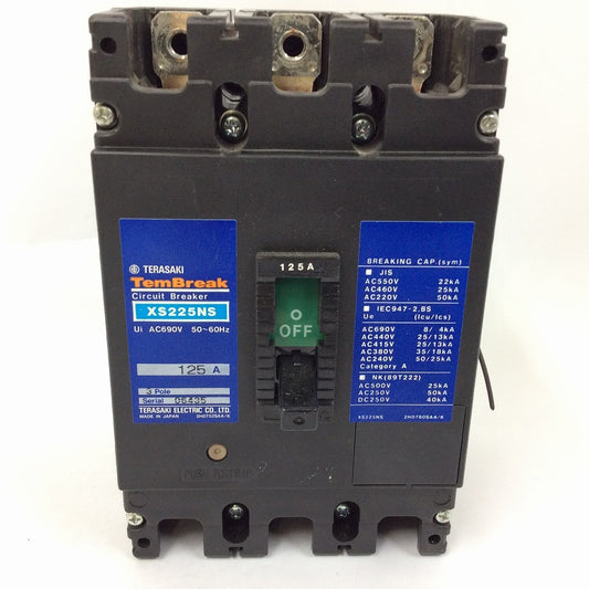TERASAKI XS225NS 125A 3POLE