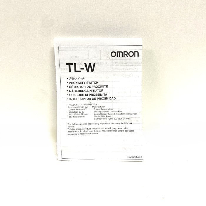 オムロン　近接スイッチ　TL-W5F1　２個セット