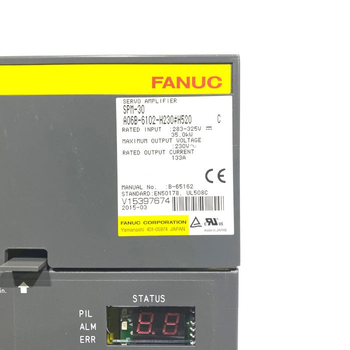 ファナック　スピンドルアンプ　A06B-6102-H230#H520