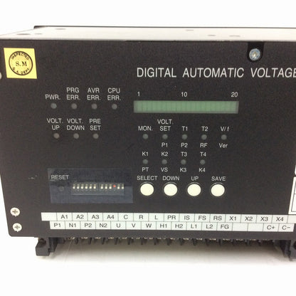西芝電機　VZDUP-2A100　デジタルオートマチックレギュレーター 中古