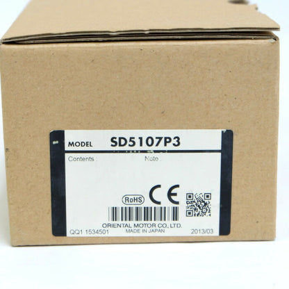 オリエンタルモータ　ステッピングモーター用ドライバ　SD5107P3