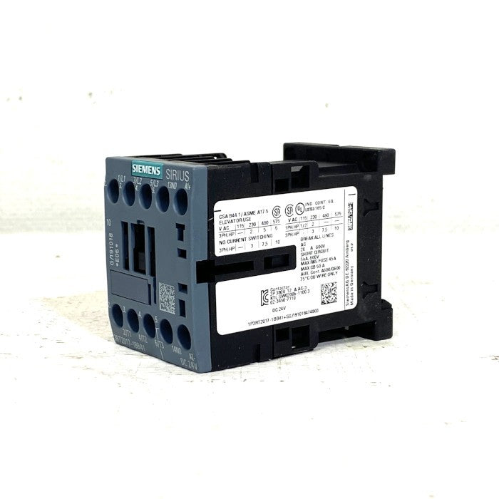 SIEMENS　接触器　3RT2017-1BB41