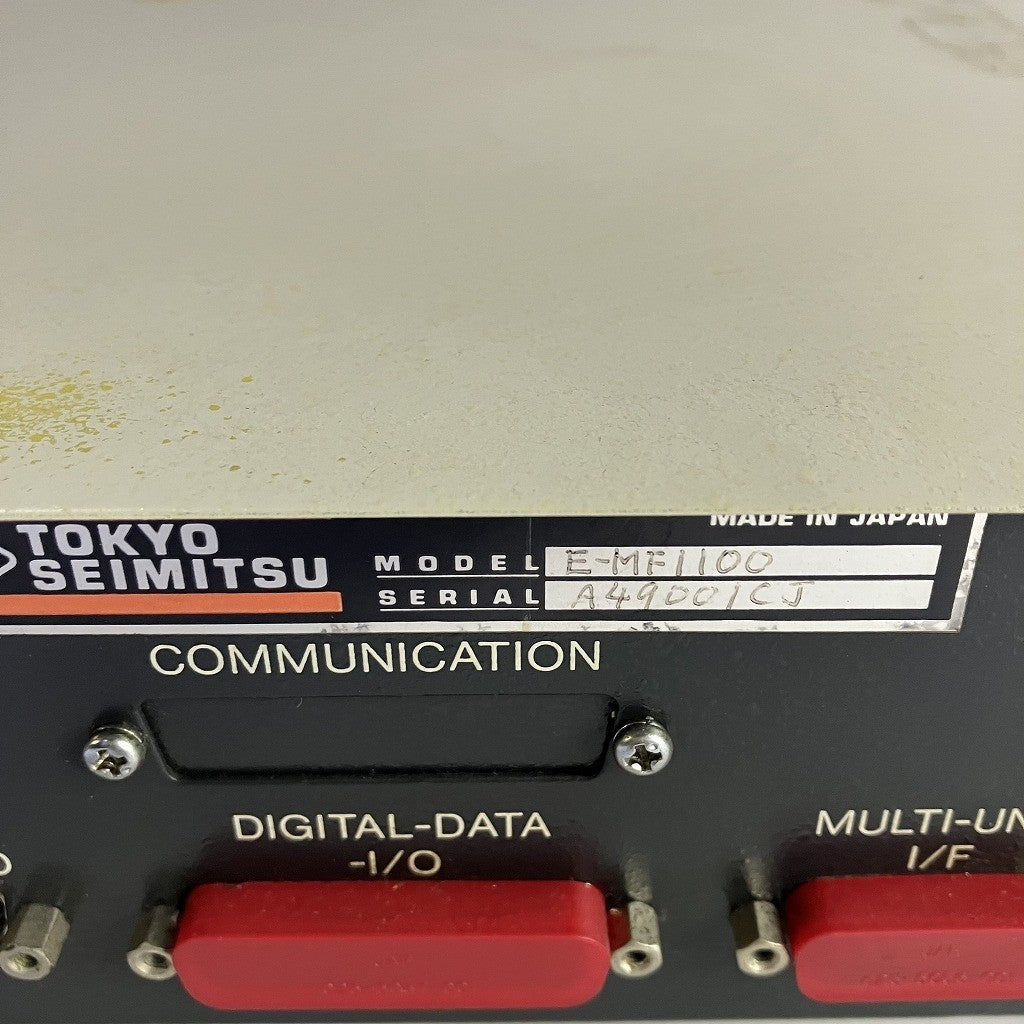 東京精密　MINICOM　MF1000　E-PU-1122A