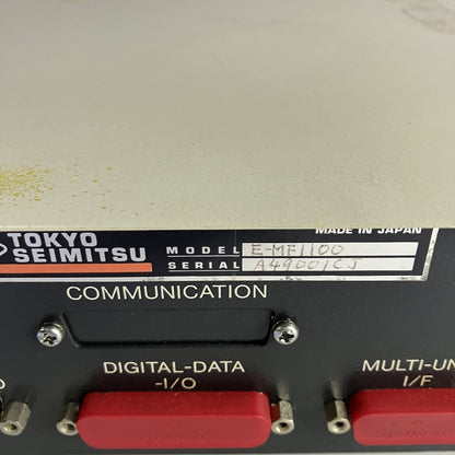 東京精密　MINICOM　MF1000　E-PU-1122A