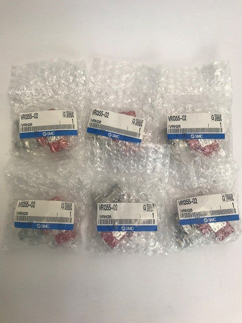 SMC　３ポートダブルチェック弁　VR1355-02　6個セット　1個袋破れ有