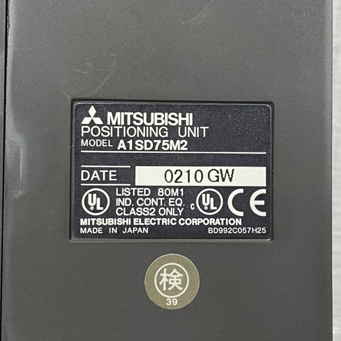 三菱電機　位置決めユニット　A1SD75M2