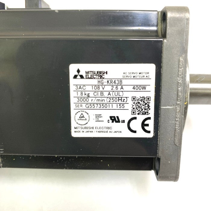 三菱電機　サーボモータ　HG-KR43B