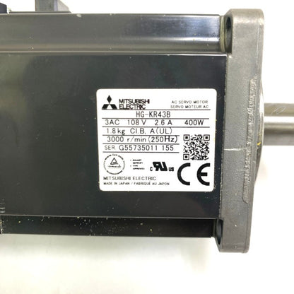 三菱電機　サーボモータ　HG-KR43B