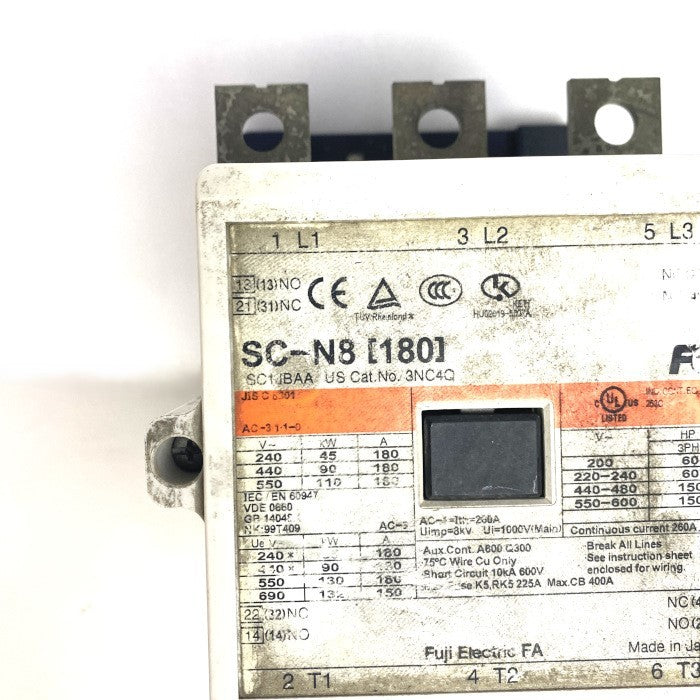 富士電機 電磁開閉器 SC-N8[180] – e-Spares