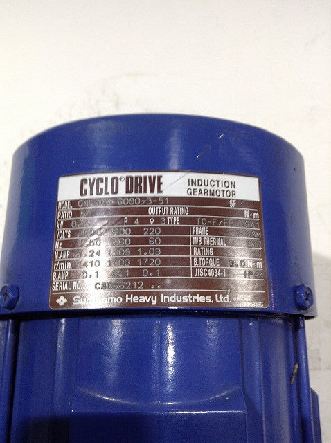 ALTAX（住友重機械工業）　サイクロ減速機　CNHM02-6090-B-51