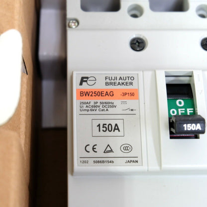 富士電機　ブレーカー　BW250EAG-3P150