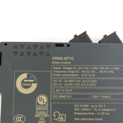 IDEC　セーフティリレー　HR6S-AF1C