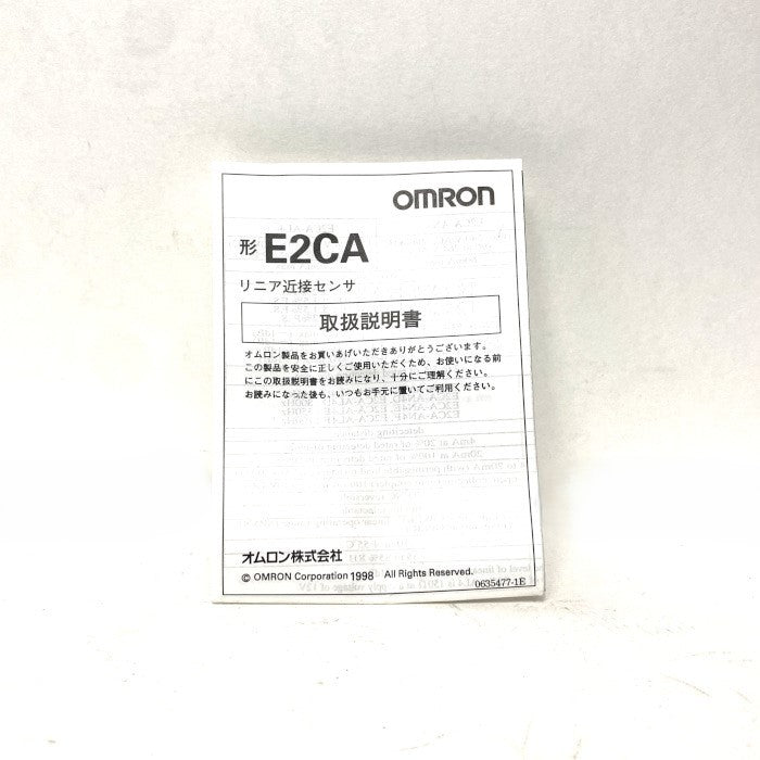 オムロン　光電センサー　E2CA-AL4D