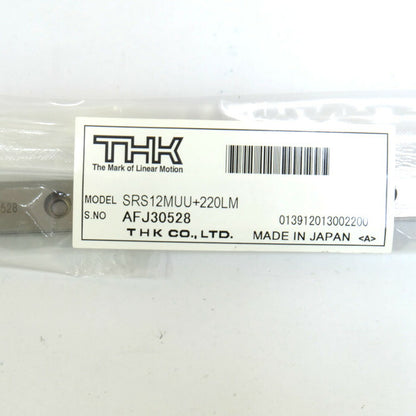 THK　ミニチュアSRS形（直動）　SRS12MUU+220LM