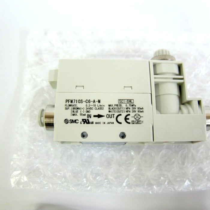 SMC　デジタルフロースイッチ　PFM710S-C6-A-M-WS