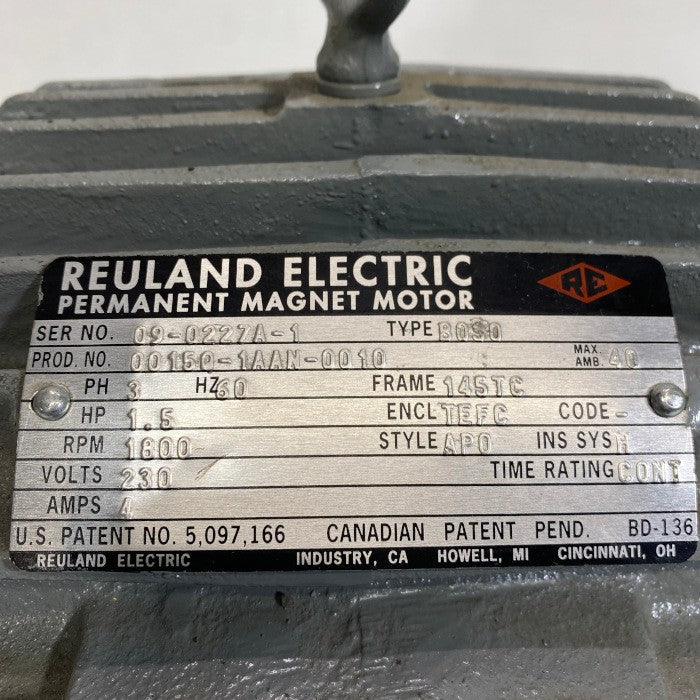 REULAND　パーマネント マグネットモーター　0015Q-1AAN-0010