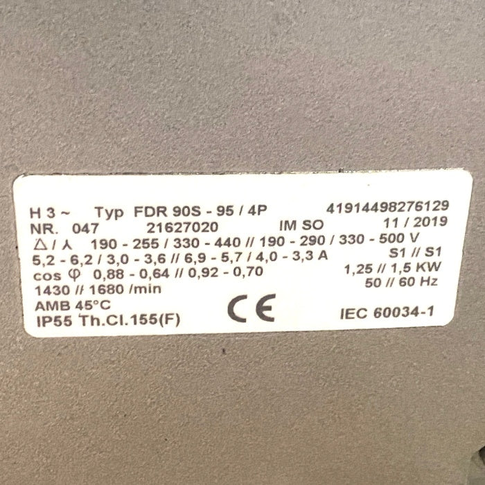 BECKER　VT4.40　FDR90S-95/4P