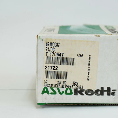 ASCO　ソレノイドバルブ　8210G087