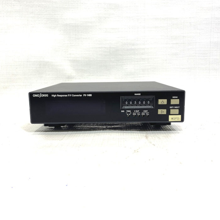 小野測器　高速Ｆ／Ｖ変換器　FV-1400