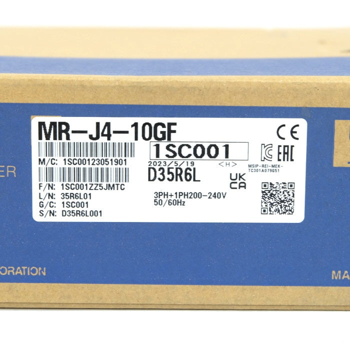 三菱電機　サーボアンプ　MR-J4-10GF