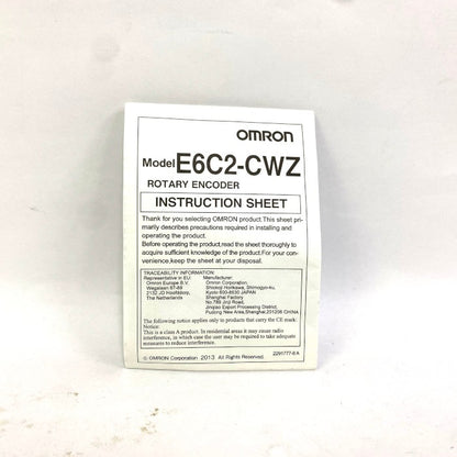 オムロン パルスコーダ　E6C2-CWZ6C 360P/R