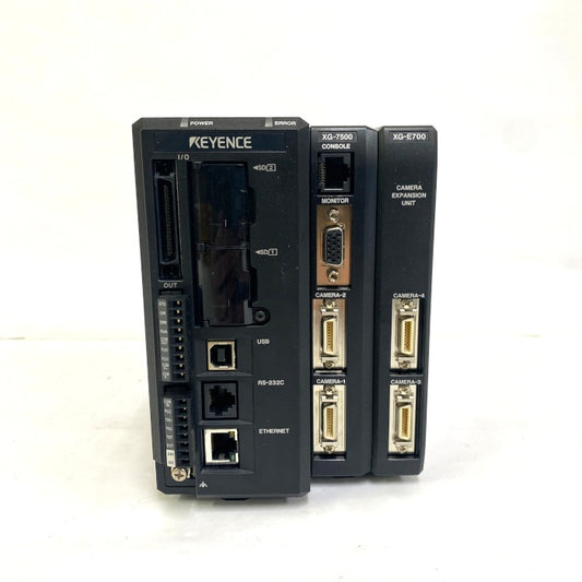 キーエンス　マルチカメラ画像システムコントローラ/拡張ユニット　XG-7500（XG-E700付）