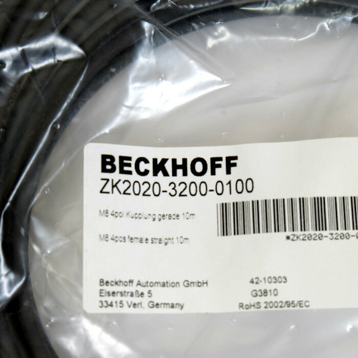 BECKHOFF　センサーケーブル　ZK2020-3200-0100