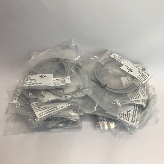 NICHIGO　日合通信電線株式会社　M12 防水コネクタケーブル N-M12-4-MS-FS-1M-F  ２４本セット