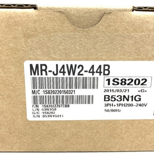 三菱電機　サーボアンプ 2015年製　MR-J4W2-44B
