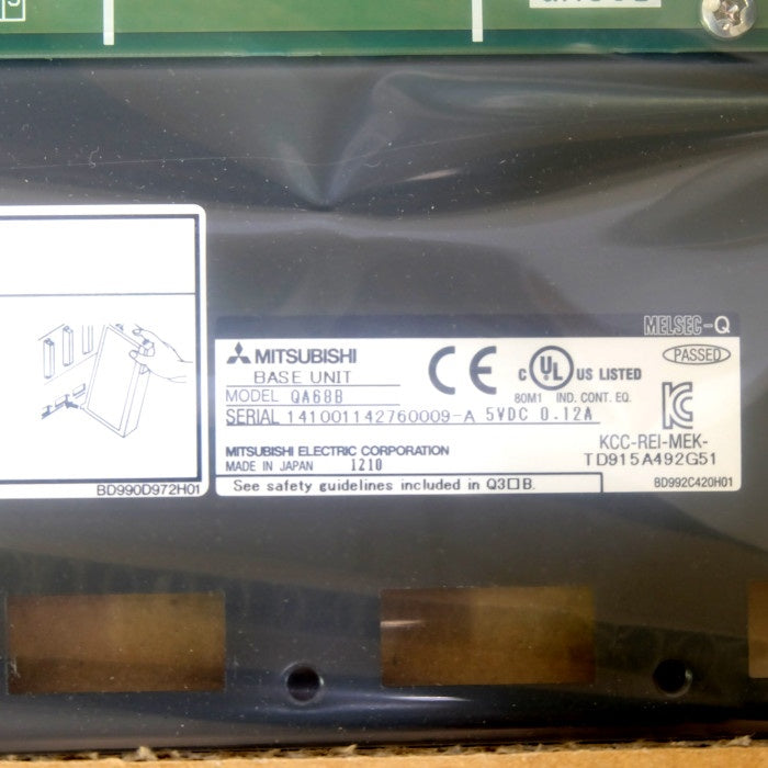 三菱電機　ベースユニット　QA68B