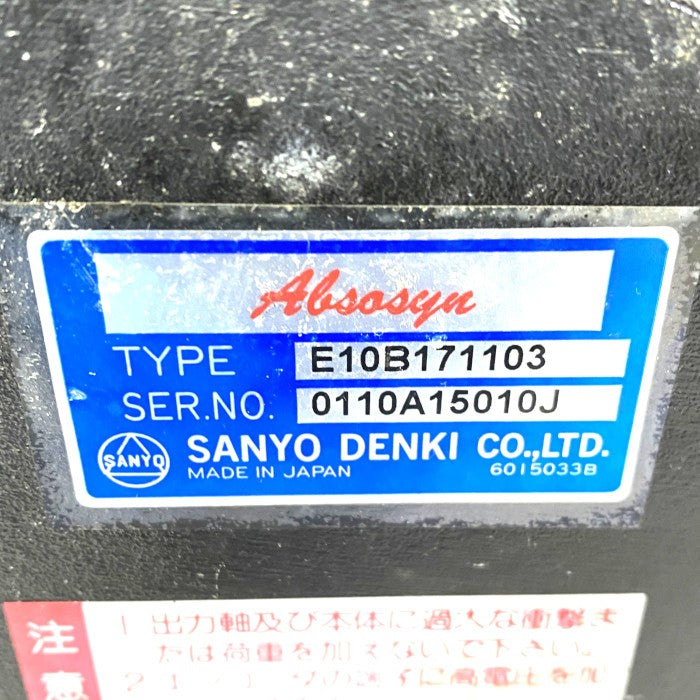 山洋電機　ACサーボモーター　61BM030BXAT0