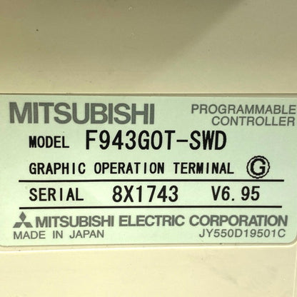 三菱電機　表示器 GOT　F943GOT-SWD