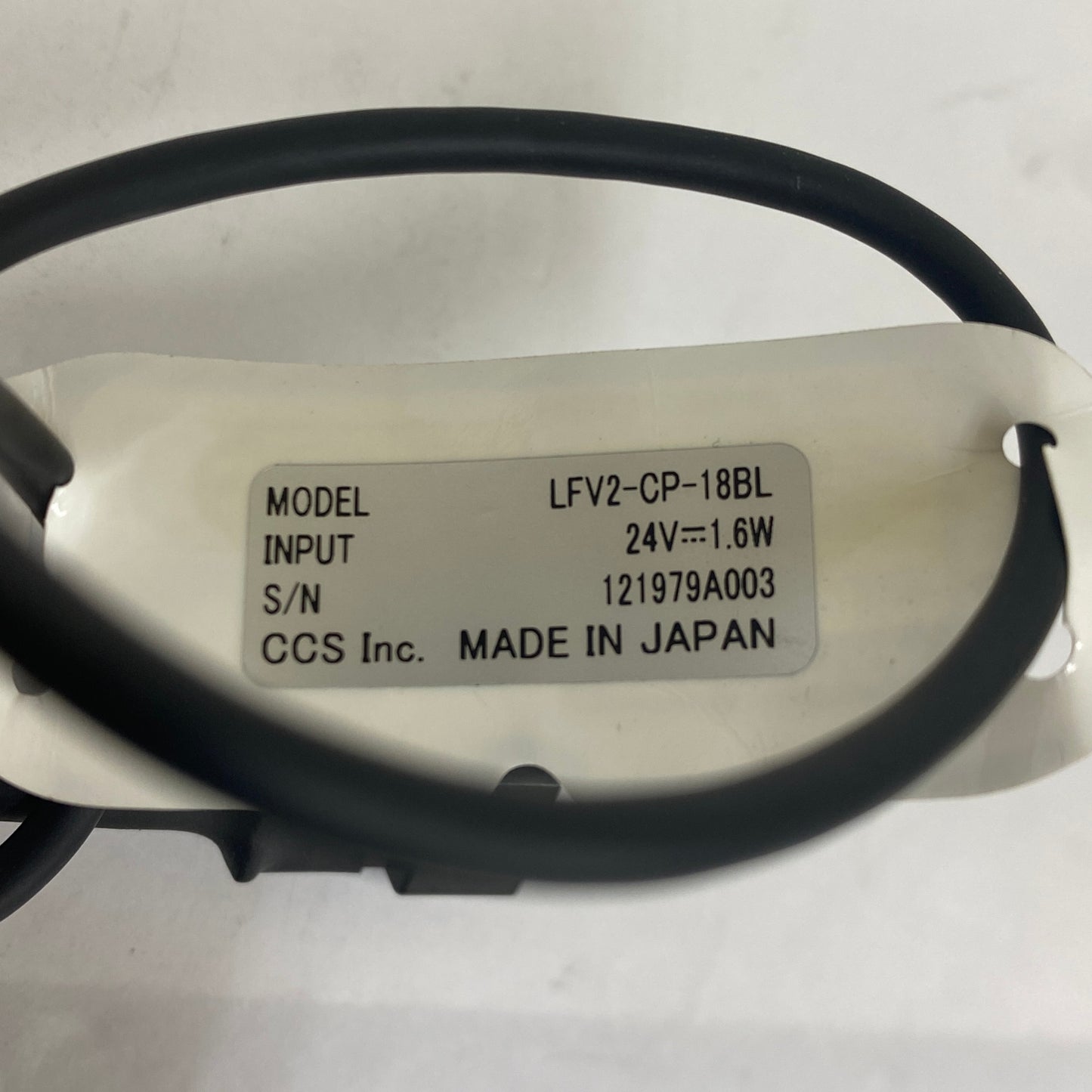 シーシーエス　同軸LED照明　3個セット　LFV2-CP-18BL