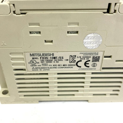三菱電機　シーケンサ本体　FX3S-10MT/ES