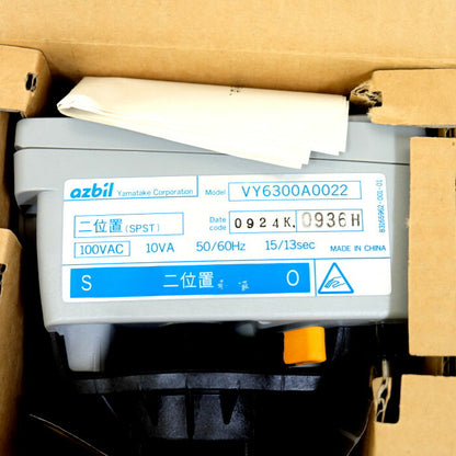 azbil　電動ボール弁アクチュエータ　VY6300A0022