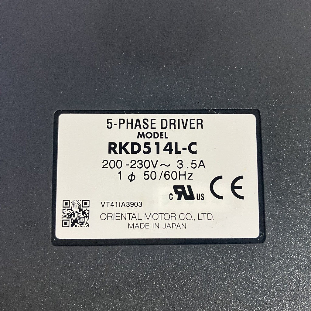 VEXTA　5-PHASE　DRIVER　ステッピングモータードライバー　RKD514L-C