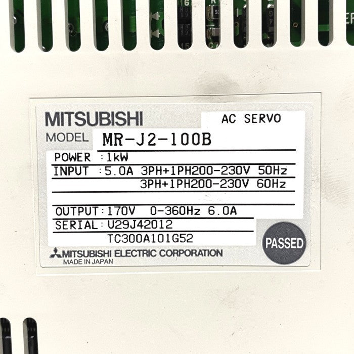 三菱電機　サーボアンプ　MR-J2-100B