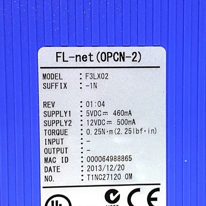 横河電機　インターフェイスモジュール　F3LX02-1N